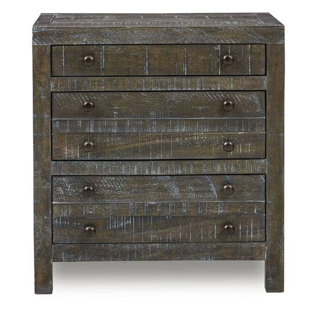 Modus Townsend 3 Tiroirs en Bois Massif en Bronze