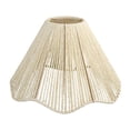 thumbnail image 5 of Bohemian Light Shade Handmade Rope Woven Lampshade for Hallway House Kitchen Beige, 5 of 8