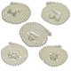 thumbnail image 5 of Elegante perla de imitación decorativa metal cintura cadena cinturón Bowknot mariposa perla perla cinturón para vestido, A Feliz Sencillez, 5 of 5