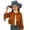 Khaki, variant on Girls Fringe Cropped Western Jacket, Long Sleeve Open Front Boho Kids Outerwear, Casual Layering Coat for Festival Daily Play(Brown/11-12 Years)