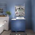thumbnail image 3 of Boost-M2 20" W x 32" H Bathroom Narrow Light Medicine Cabinet with Lights and Mirror, Recessed or Surface, Left Hinge, 3 of 22