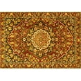 thumbnail image 1 of Ahgly Company Indoor Rectangle Persian Yellow Traditional Area Rugs, 2' x 3', 1 of 4