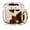 Brown Cowhide Skin, variant on Case Cover Compatible with Airpods 4, Shockproof Protective Earbuds Case with Keychain for Women Men Girls Cute Grey Leopard