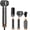 Gray-01, variant on 5 in 1 Hot Air Styler Hair Dryer Brush with Digital Display, Auto Wrap Curling Brush 3 Heat Ionic Hair Dryer Brush for Curling Straightening Volumizing, Styling Tool for Home Travel