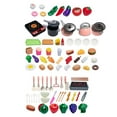 thumbnail image 1 of Juguetes de cocina Accesorios Utensilios de cocina Juguete Juego de simulación Juguete Regalo de aprendizaje Comida 86 piezas, 1 of 9