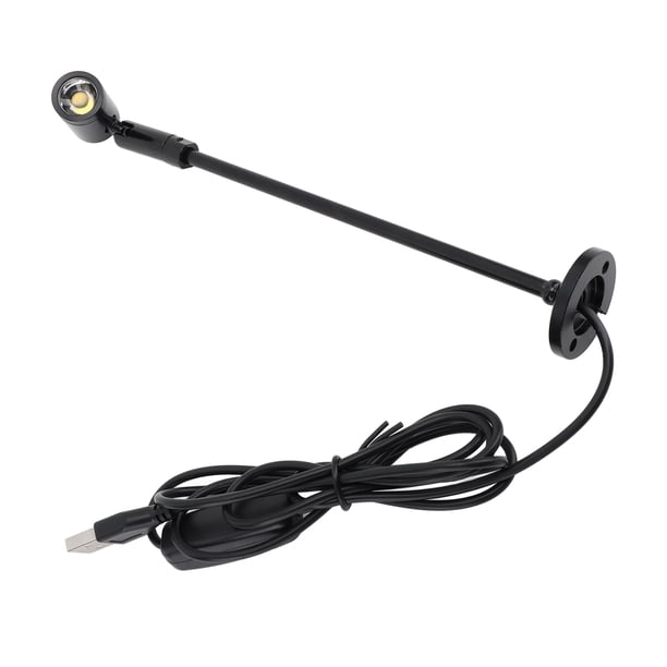 Foco LED Para Interiores, De Pie Alimentado Por USB Aluminio Portátil Foco Para Exhibición De Joyas Mini Foco Luz LED Para Armario Para Tocadores Armarios