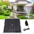 thumbnail image 1 of Solar Submersible Pump, Solar Water Pump Kit Energy Saving Large  Low Noise DC12V with Timing Controller for Garden, 1 of 7