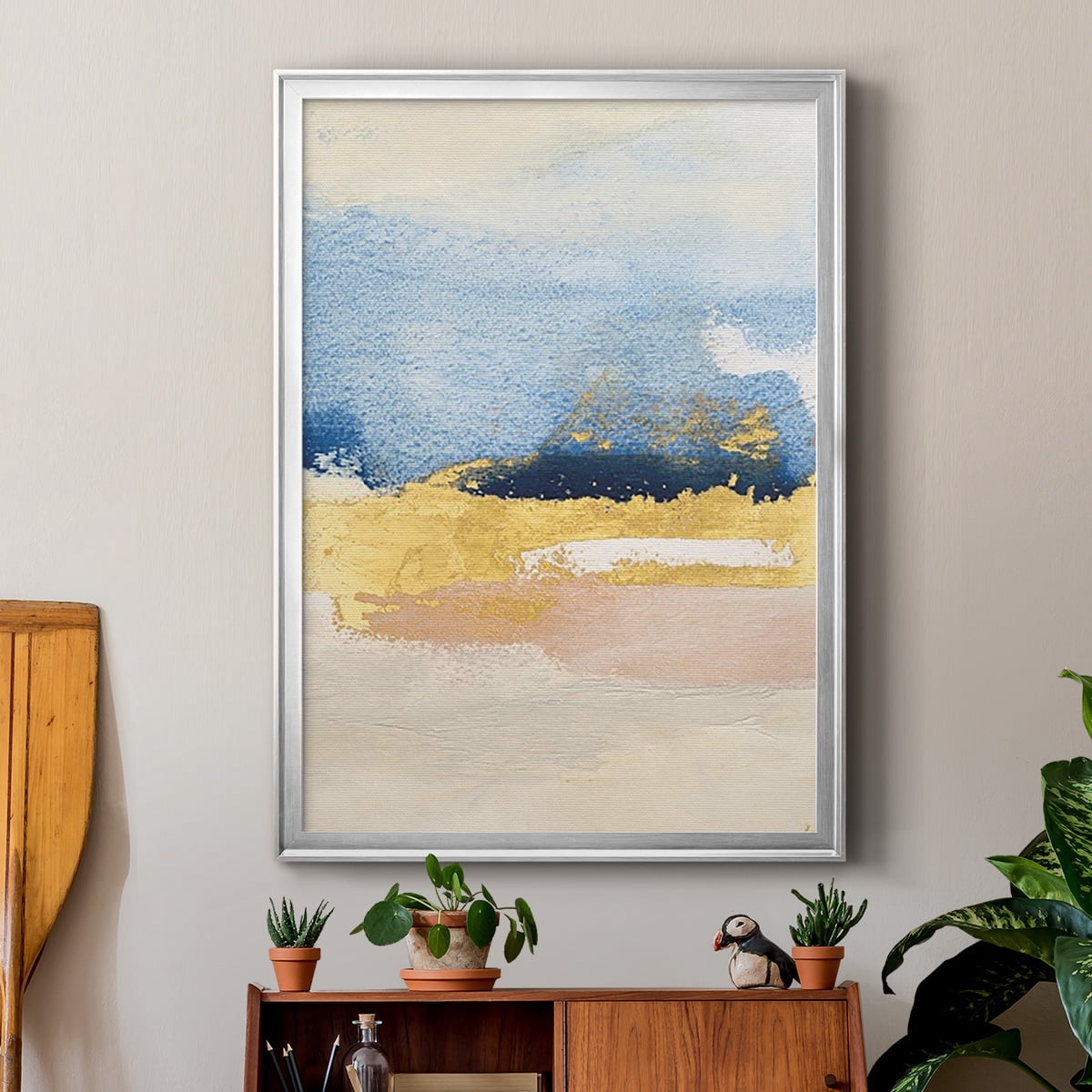 Pampa II Premium Framed Print, in Gold, Black, or Silver - Ready to Hang