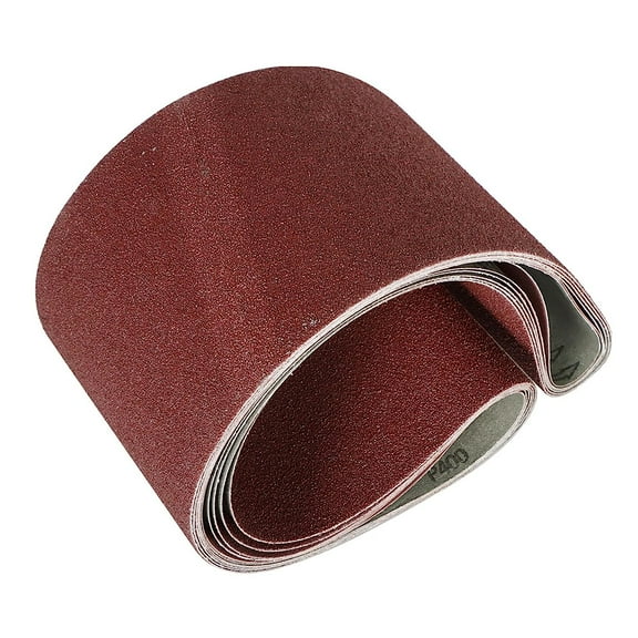ALL-CARB 6Pcs 6 x 48 Inch Aluminum Oxide Sanding Belts Fit for Various Sanding and Grinding Machines