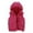 Hot Pink, variant on Kids Lightweight Hooded Puffer Vest, Sleeveless Quilted Down-Alternative Jacket for Boys & Girls, Zip-Up Outerwear for Fall/Winter, 6 Colors Ages 3-15