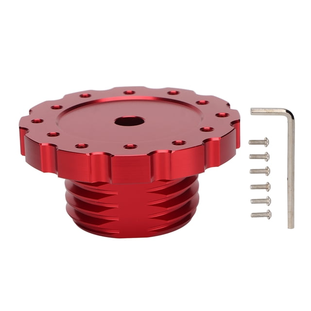 Adaptador de volante para juegos, adaptador profesional de aluminio para Thrustmaster T300 T500 TS PC TS XW rojo