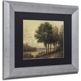thumbnail image 2 of Trademark Fine Art "Tranquility" Canvas Art by Daniel Moises, Black Matte, Silver Frame, 2 of 4