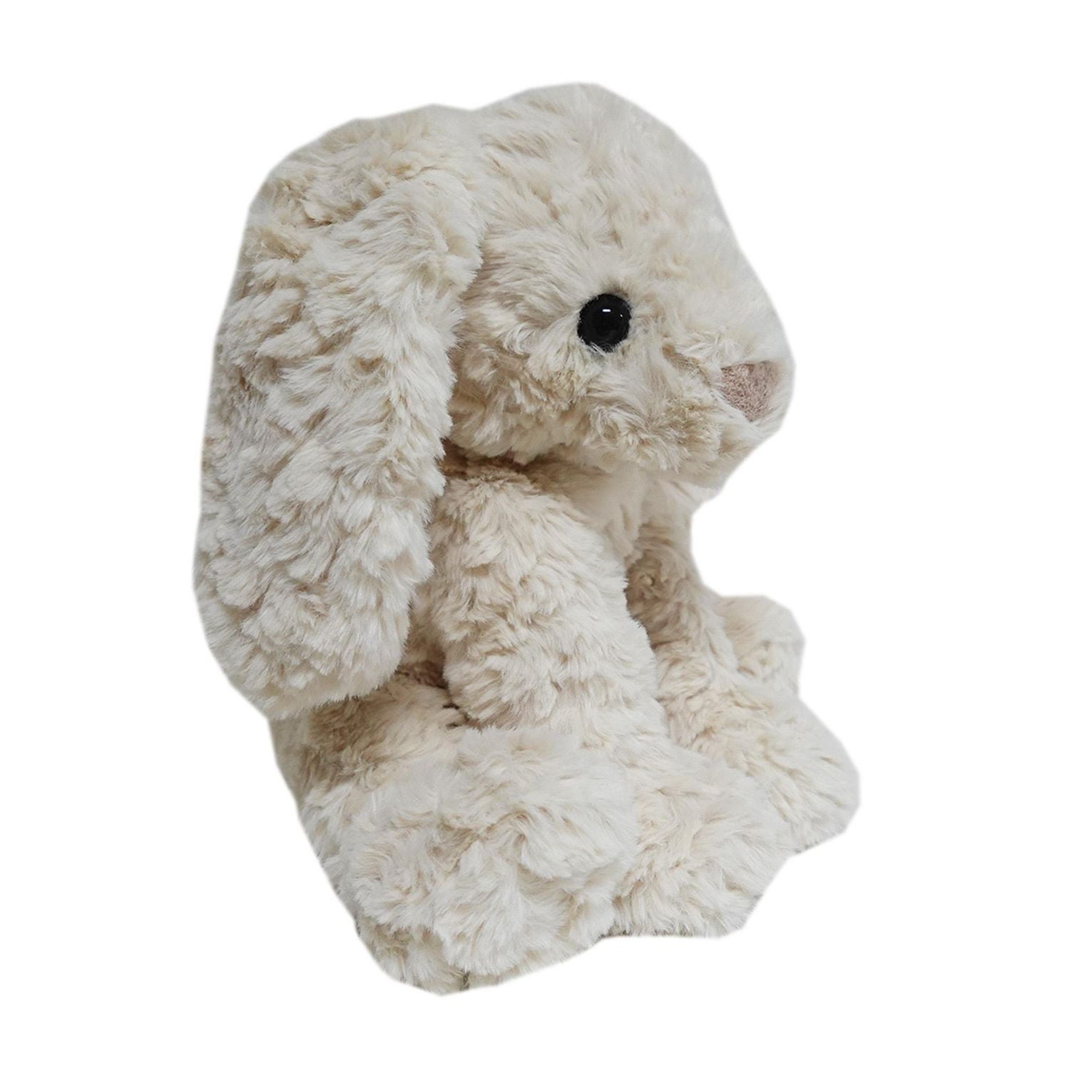 Way To Celebrate Easter Plush 10inch Medium Curly Bunny Cream plush