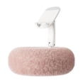 thumbnail image 2 of Klonfd Fuzzy Phone Holder With Snack Bowl Adjustable 360° Rotating Stand Fit 4'' 13'' Phone/Tablet/ Holder Stand For Bed With Soft Plus Fabric Reading, 2 of 4