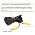 thumbnail image 2 of sweethay Cable de extensión de cámara de visión trasera de coche, grabador de marcha atrás Universal, Cable de conexión DVR Cámaras de salpicadero de coche, 2 of 6