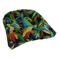 thumbnail image 1 of Coussin de Chaise de Salle à Manger Extérieur en Polyester Filé Tufté en Forme de U de 19 Pouces - Tucuman Ebony, 1 of 2