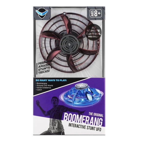 The Original Boomerang Interactive UFO- Red