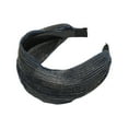thumbnail image 4 of Unique Bargains 1 Pc Headband Shiny Silk Lace Hair Accessories for Women Blue, 4 of 5
