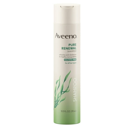 Aveeno Pure Renewal Shampoo with Seaweed Extract, 10.5 fl. (Best Moisturizing Shampoo Drugstore)