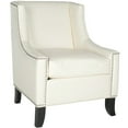 thumbnail image 3 of SAFAVIEH Daniel Club Chair Silver Nail Head, Off-White, 3 of 7