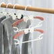 thumbnail image 5 of Paquete de 10 perchas retráctiles para ropa de niños, perchas para secar ropa para bebés y bebés, perchas colgantes multifuncionales para el hogar, perchero para niños, azul JAMW Sencillez, 5 of 5