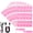 Pink, variant on Threns 10 Sheet 300 Pcs Cable Labels for Management, Waterproof Cord Tags for Electronics, Self Adhesive Tear Resistant Wire Labels for Printable and Handwriting, Pink