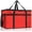 Red-XXX-Large-1, variant on Ulated Bags For Food Delivery Xxxl Pizza Large Capacity Cooler Bag Keep Warm Grocery Shopping And Catering Foldable Heavy-duty (red)