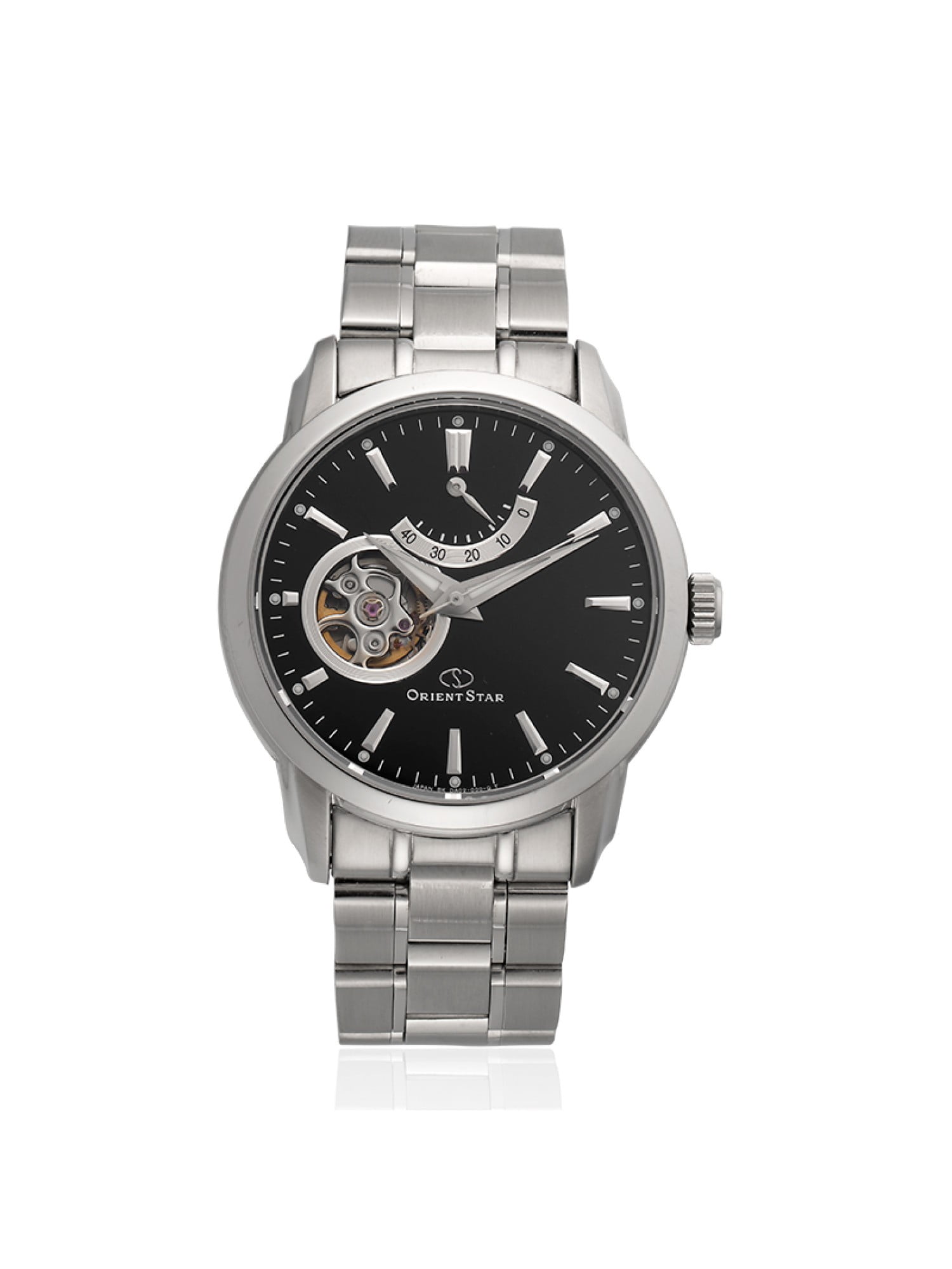 Orient Mens Star 39mm Watch WORS1001ALJVCR Pre-Owned