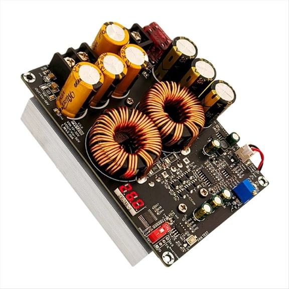 Upgrade 1200W 50A DC-DC Boost Converter Step Up Power Supply Module 10-30V to Vin-50V Adjustable Voltage Charger