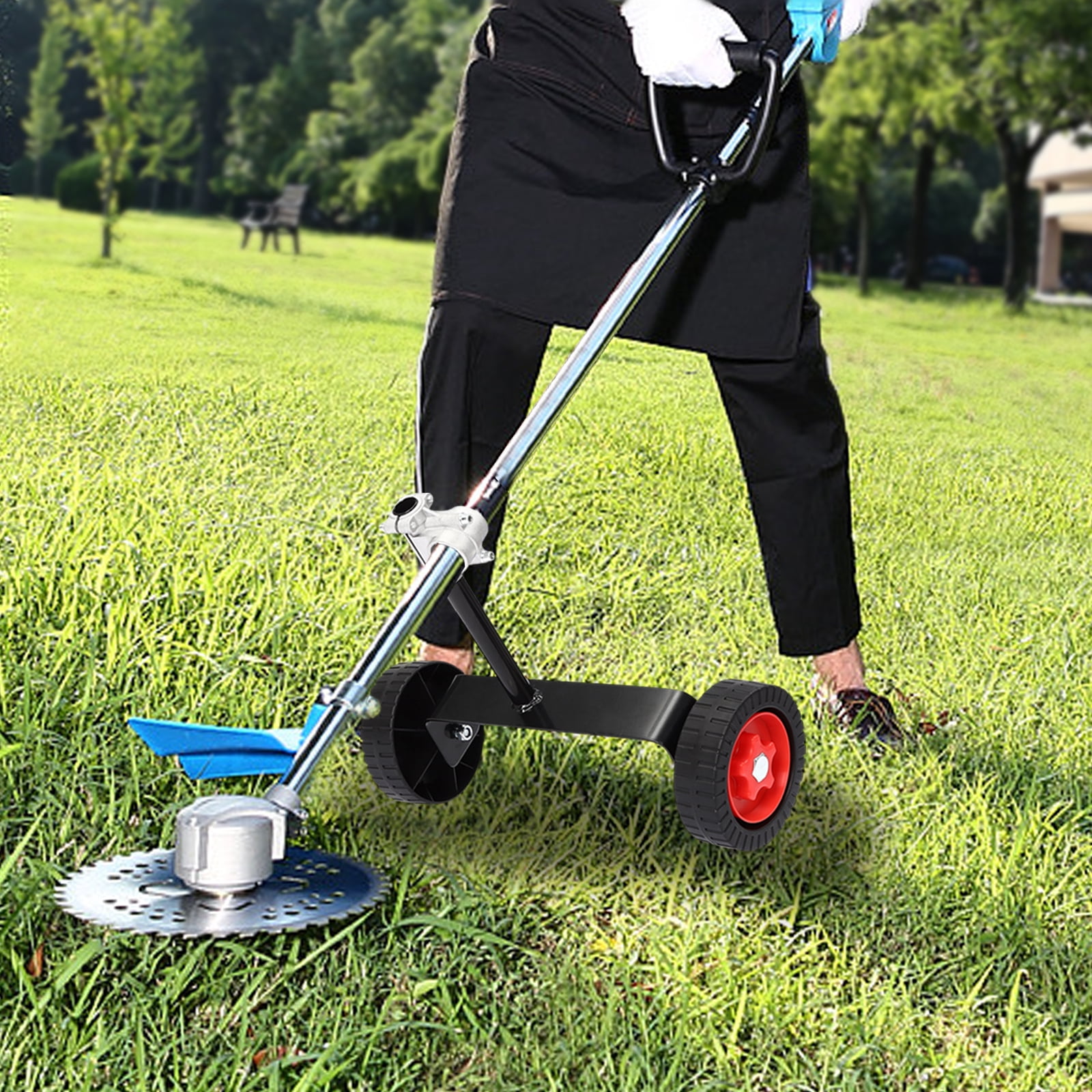 Lawn Mower Replacement Parts, T-Shaped Support, Corrosion-Resistant, Relieves Mowing Pressure, Easy to Clean & Install, Long-Lasting