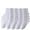White, variant on Zwiiyzr 3-14Years 10 Pairs Ruffle Socks for Girls Kids Cute Solid Color Breathable School Uniform Crew Socks White