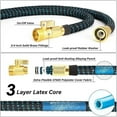 thumbnail image 5 of 50FT Expandable Water Hose – Flexible Lightweight No-Kink Garden Hose for Outdoor Watering, Car Wash, Lawn & Yard with Leakproof Brass Fittings, Durable Expanding Water Hoses, 5 of 7
