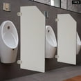 thumbnail image 5 of Bevel Angle Urinal Screen Toilet Partition Wallmounted Men Urinal Screen Toilet, 5 of 16