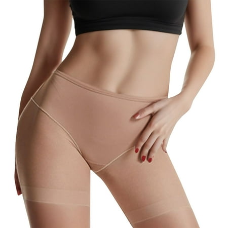

Womens Underwear Packs Pants Body Shaping Pants Mid Waist Pants High Waist Leggings Mesh Boxer Pants Panties 6 Pack