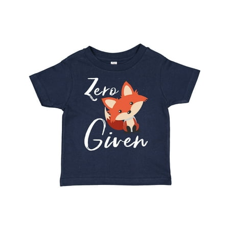 

Inktastic Zero Fox Given Gift Toddler Boy or Toddler Girl T-Shirt