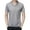 Gray, variant on Vedolay Men Shirts Casual Short Sleeve Men's Fashion Loose Fit Crewneck Stripe T-Shirt,Black L