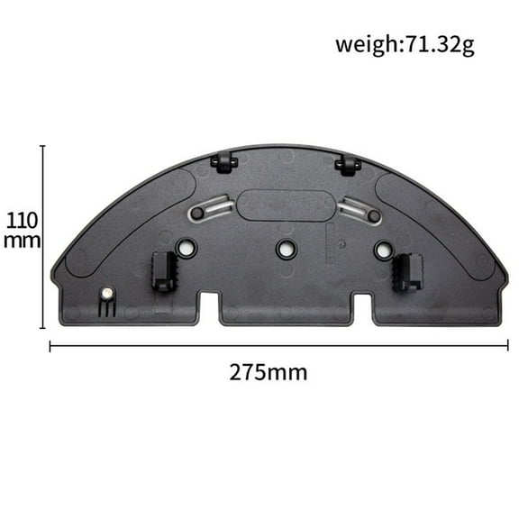 Replacement Parts Mop Bracket Mop Pads Kit For Redkey R10 Robot Vacuum Cleaner
