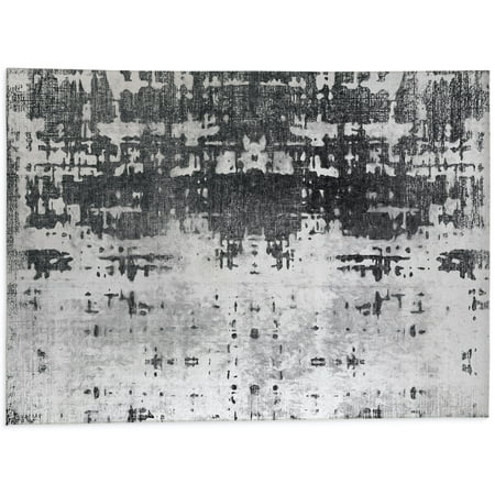 

Chokey Charcoal Kitchen Mat by Kavka Designs