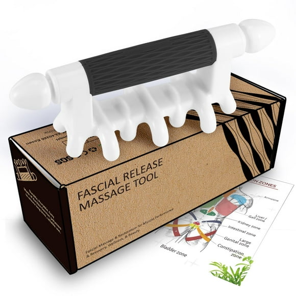 Herramienta de masaje para fascia con liberación miofascial estricta, color negro