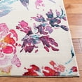 thumbnail image 4 of SAFAVIEH Lillian Agatha Floral Area Rug, Ivory/Rose, 6'7" x 6'7" Square, 4 of 12