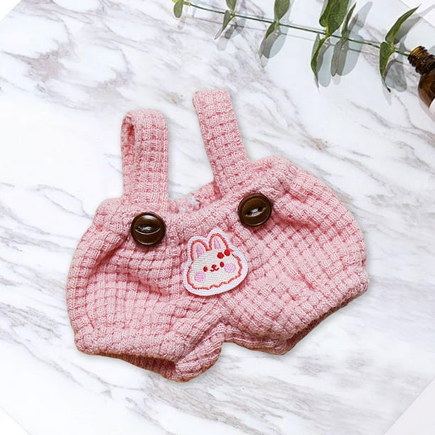 Conjunto de ropa para muñecas Hugo mono de muñeca Tirantes Rosa