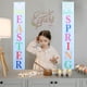 thumbnail image 3 of 2 piezas primavera Pascua fiesta decorativa puerta pancartas puerta pareados cortinas de puerta, 3 of 5