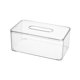 thumbnail image 1 of SGACAI Caja de pañuelos de baño de acrílico transparente con forma de rectángulo cuadrado y cubierta para servilletas, 1 of 6