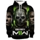 thumbnail image 4 of Sudadera con capucha con estampado 3D del juego de disparos Call of Duty COD, sudadera informal de estilo callejero para entusiastas de los juegos STG, sudadera con capucha de moda Harajuku para hombr, 4 of 5