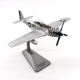 thumbnail image 2 of JIAHAOO Diecast Military Airplane P 51 Mustang 1/72 Scale US WWII Alloy Aviation Collectible Display Souvenir AF1, 2 of 9