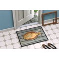 thumbnail image 4 of Carolines Treasures 8495-MAT Tapis Intérieur Ou Extérieur Poisson Flet - 18 x 27 Po., 4 of 4