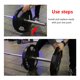 thumbnail image 4 of Toystoory NERIES 2 piezas Deadlift Jack Mancuernas Cuñas Conveniente Simple Deadlifting Accesorio Almohadillas de peso para el piso Alfombrillas Ropa Deportiva, Zapatos Negro, 4 of 6