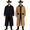 Black, variant on Men's Western Cowboy Canvas Duster Coat - Long Old-Style Range Wear Jacket