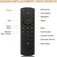 thumbnail image 3 of HLONK Replacement Remote Control for TV Stick (2nd Gen)  TV Cube  TV Stick 4K  TV Stick Lite, 3 of 7