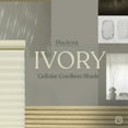 thumbnail image 7 of MOOD Blackout Cellular Shades | Luxury meets function | Cordless, Extra Large 1.5 Inch Cells, Insulation, Acoustic Comfort | Honeycomb Blinds for Windows | Ivory | 55.5" Width x 84" Height, 7 of 7